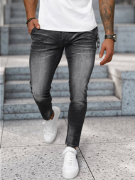 Juodai vyriški džinsai OZONEE NB/MP0091N