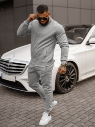 Pilkas vyriškas sportinis kostiumas OZONEE JS/68C10385/2Z