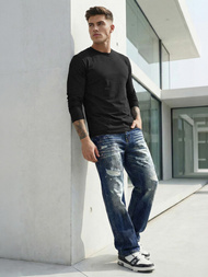 Mėlyni vyriški džinsai OZONEE O/KK2885Z