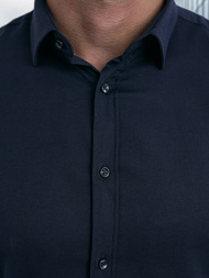 Granatinė vyriški marškiniai OZONEE V/V188Z