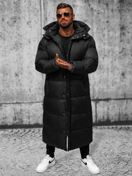 Juoda vyriška žieminė striukė OZONEE O/M3202