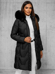 Juoda moteriška striukė OZONEE JS/16M9202/392Z