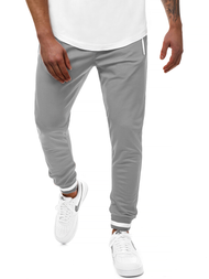 Pilkos vyriškos sportinės kelnės OZONEE A/2134