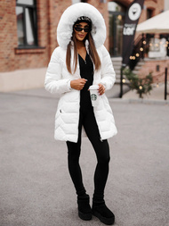 Baltas moteriška striukė OZONEE JS/16M9121/281Z