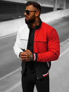 Juoda vyriška striukė OZONEE JS/84M3003/392