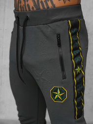 Grafitinis vyriškas sportinis kostiumas OZONEE O/FF3562AB