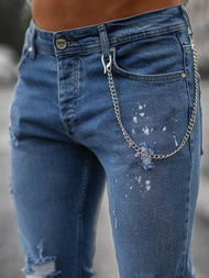 Mėlyni vyriški džinsai OZONEE O/WE1014Z