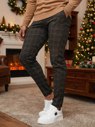 Grafitiniai vyriškos chino kelnės OZONEE DJ/5632Z