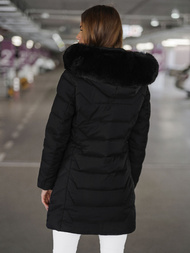 Juoda moteriška striukė OZONEE JS/16M9121/392Z