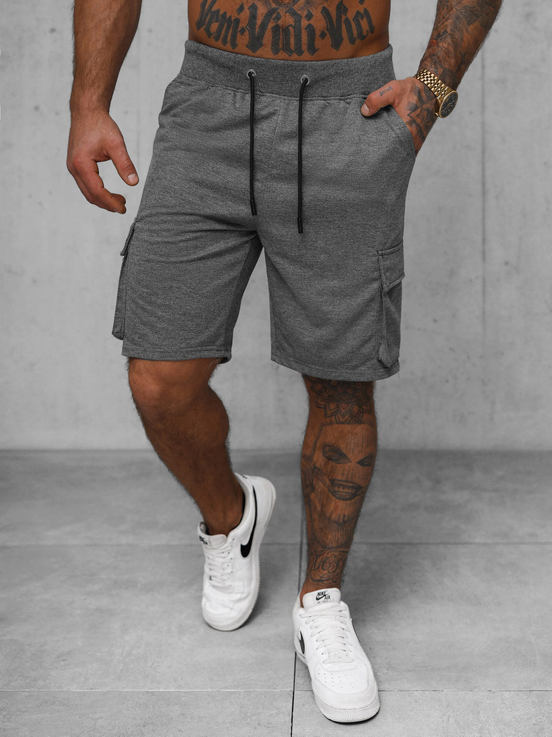 Grafitiniai vyriški sportiniai šortai OZONEE JS/8K1505/5