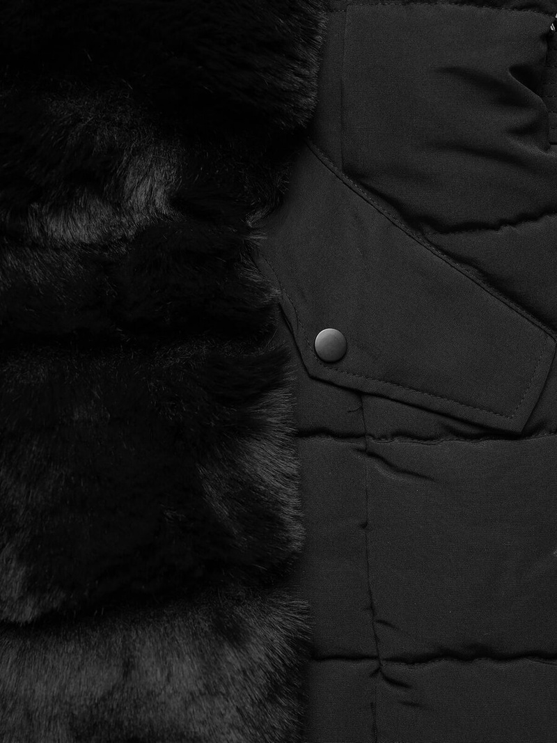 Juoda moteriška striukė OZONEE JS/11Z8096