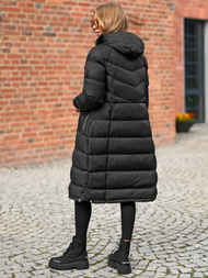 Juoda moteriška striukė OZONEE JS/M736/392Z