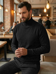 Tamsiai vyriškas megztinis OZONEE JS/59B3603/3