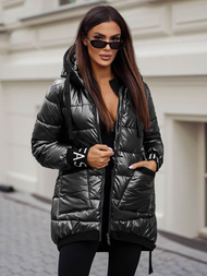 Pilka moteriška striukė OZONEE JS/5M3188/105Z