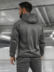 Grafitinis vyriškas sportinis kostiumas OZONEE JS/8C1966/5