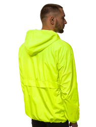 Pereinamojo laikotarpio geltonai-neoninis vyriška striukė OZONEE MACH/5001K