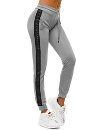Pilkos moteriškos sportinės kelnės OZONEE O/82318