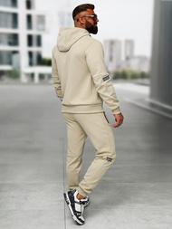 Smėlinė vyriškas sportinis kostiumas OZONEE O/LN11887