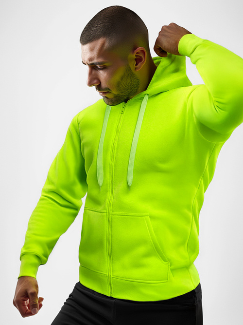 Melsvas džemperis su akvamarinas OZONEE JS/2008/72