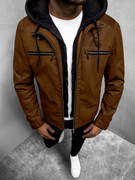 Camel vyriška odinė striukė OZONEE JB/JP1171Z