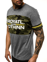 Grafitiniai vyriški marškinėliai OZONEE JS/SS10976