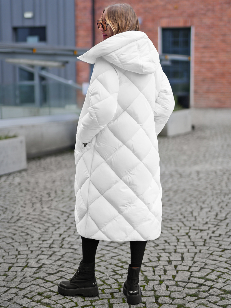 Baltas moteriška striukė OZONEE JS/5M3173/281Z