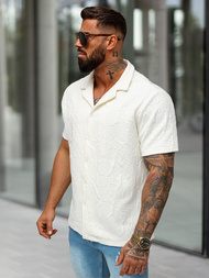 Pieno spalva vyriški marškiniai trumpomis rankovėmis OZONEE O/B2256