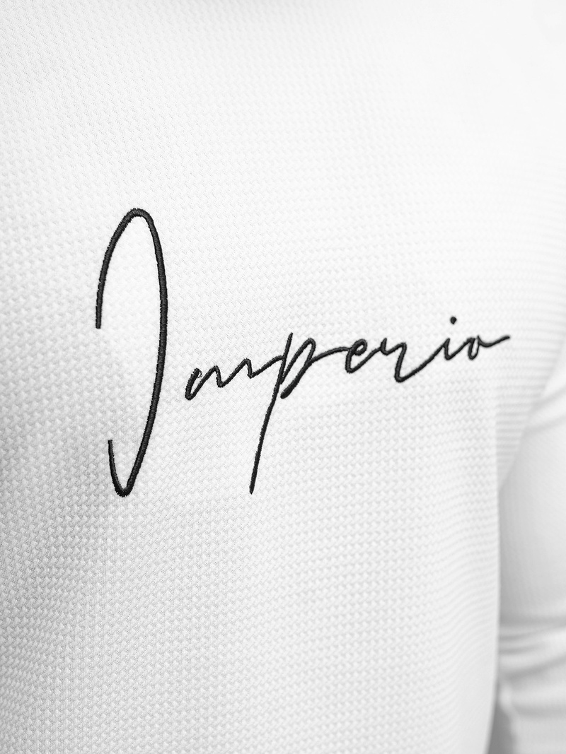 Baltas vyriškas džemperis OZONEE O/D7197Z