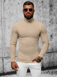 Smėliniai Vyriškas Megztinis OZONEE L/1596Z