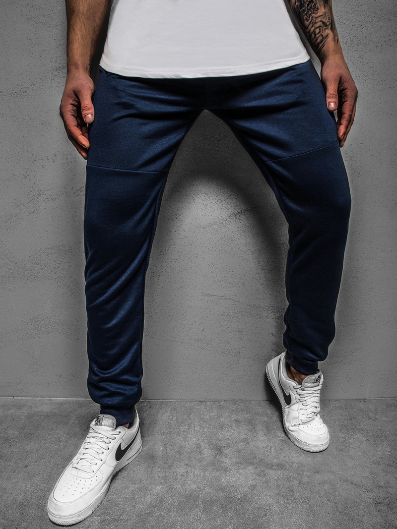 Granatinės vyriškos sportinės kelnės OZONEE JS/JZ11021Z