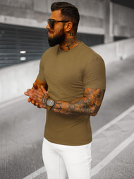 Ruda vyriški marškinėliai OZONEE NB/MT3001