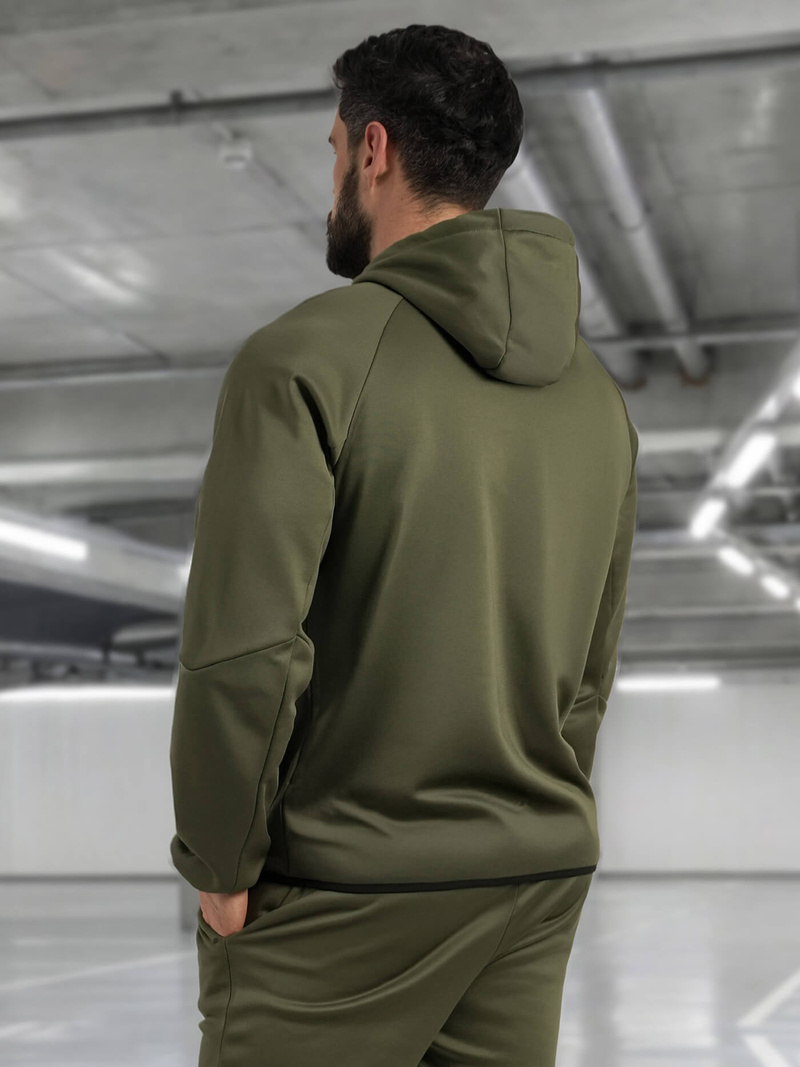 Rusvai žalsva vyriškas sportinis kostiumas OZONEE JS/8C1966/29