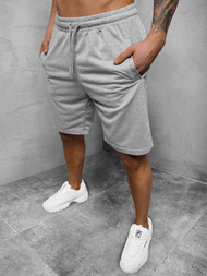 Pilkas vyriški sportiniai šortai OZONEE JS/8K100/2