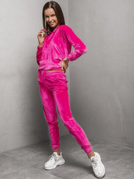 Tamsiai-Rožinis moteriškas sportinis dviejų dalių kostiumas OZONEE O/13120