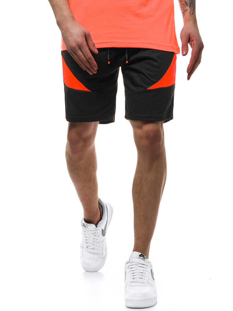 Juodi vyriški šortai OZONEE JS/KS2507