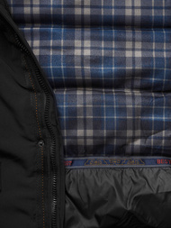 Juodi vyriška žieminė striukė OZONEE JS/5M718/392