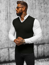 Tamsiai vyriškas megztinis OZONEE NB/MM6005/4Z