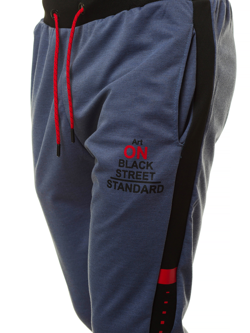 Granatinės vyriškos sportinės kelnės OZONEE JS/AM100