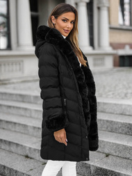 Juoda moteriška striukė OZONEE JS/5M3156/392Z