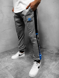 Pilkos vyriškos sportinės kelnės OZONEE JS/AM92Z