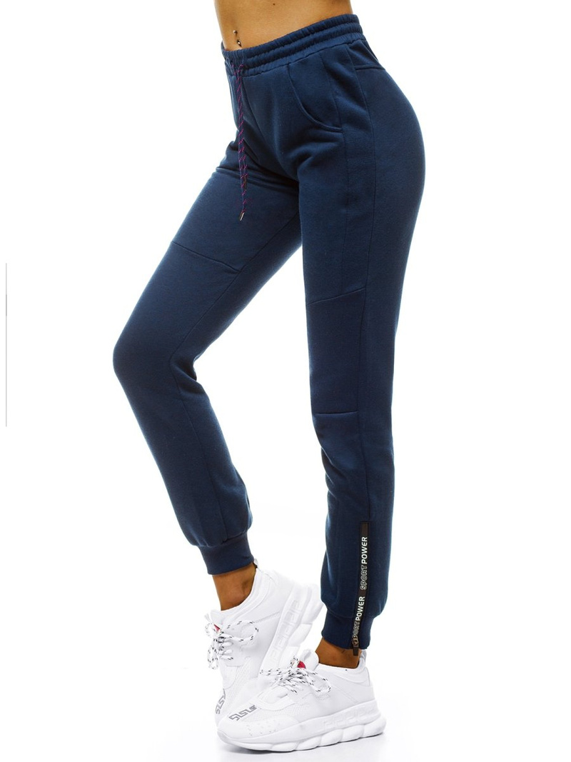 Granatinės moteriškos sportinės kelnės OZONEE JS/KSW5001