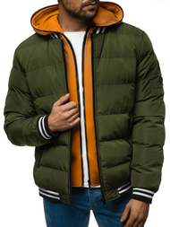 Žalia vyriška striukė OZONEE N/6900/4