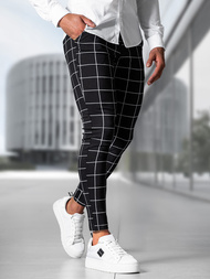 Juoda Vyriškos Chino Kelnės OZONEE O/P4009Z