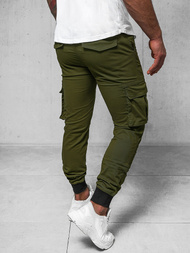 Žalios Vyriškos Cargo Jogger Kelnės OZONEE NB/MP0208MVZ