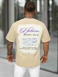 Smėlinė vyriški marškinėliai OZONEE O/YN2/632