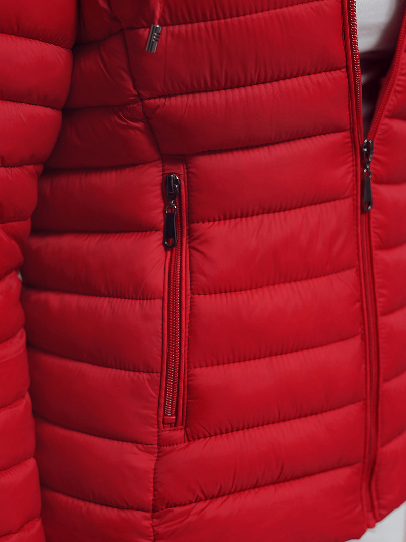 Raudonas moteriška striukė OZONEE JS/16M9101/270