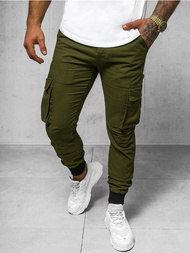 Žalios Vyriškos Cargo Jogger Kelnės OZONEE NB/MP0208MVZ