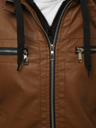 Camel vyriška odinė striukė OZONEE JB/JP1171Z