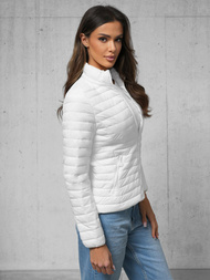 Balta moteriška striukė OZONEE O/H117Z