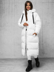 Baltas moteriška striukė OZONEE JS/5M3163/281Z